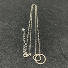 Load image into Gallery viewer, Silver friendship necklace