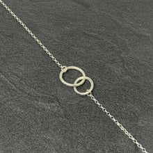 Load image into Gallery viewer, Silver friendship necklace